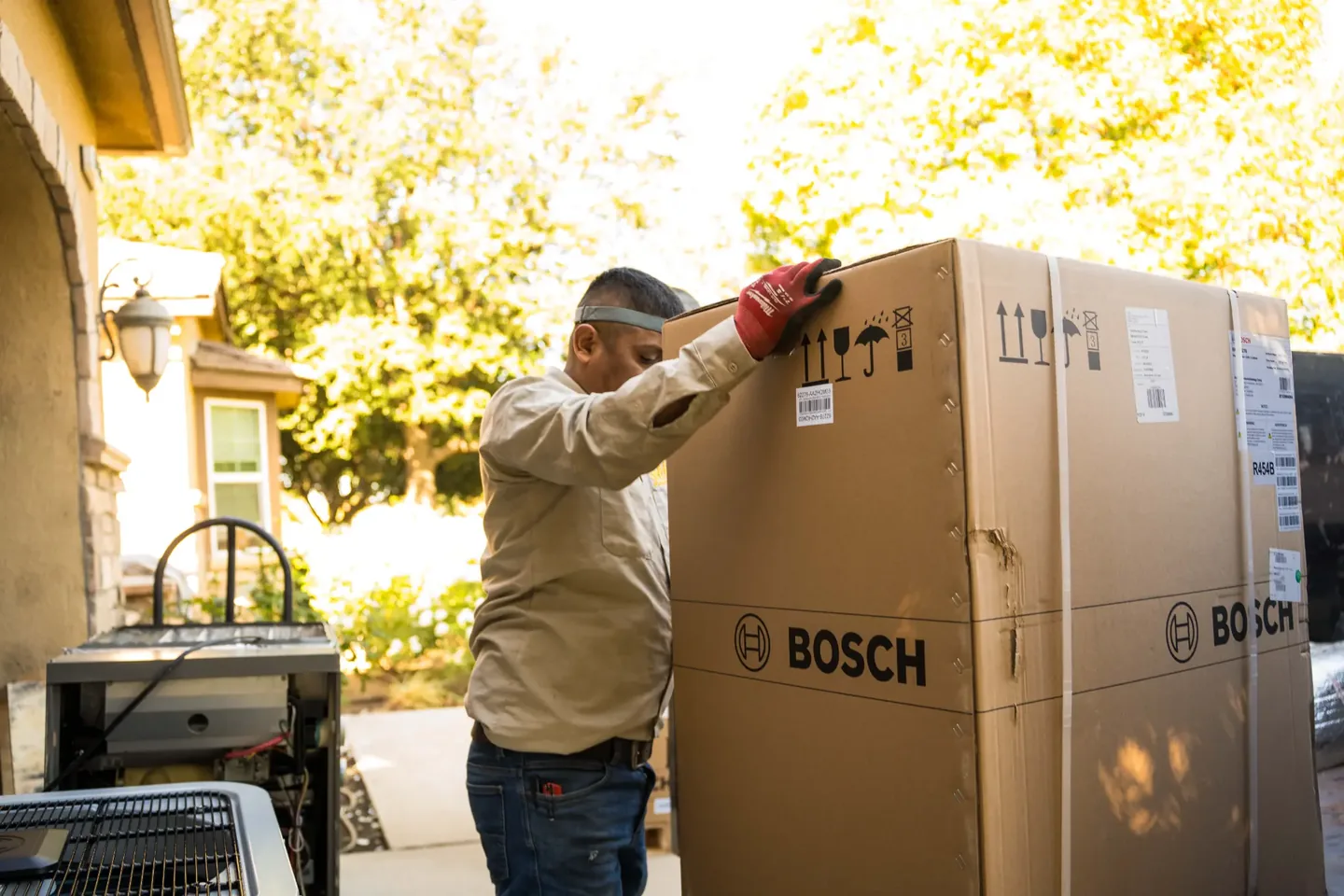 Golden Valley Heating and Air heat pump installation work — photo 4