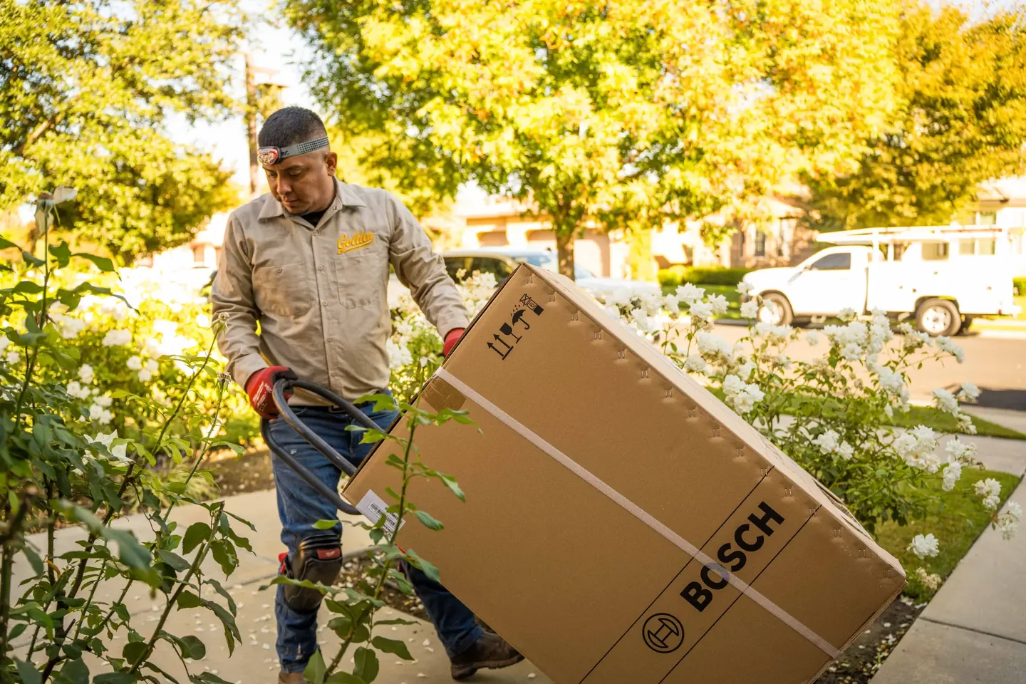 Golden Valley Heating and Air heat pump installation work — photo 9