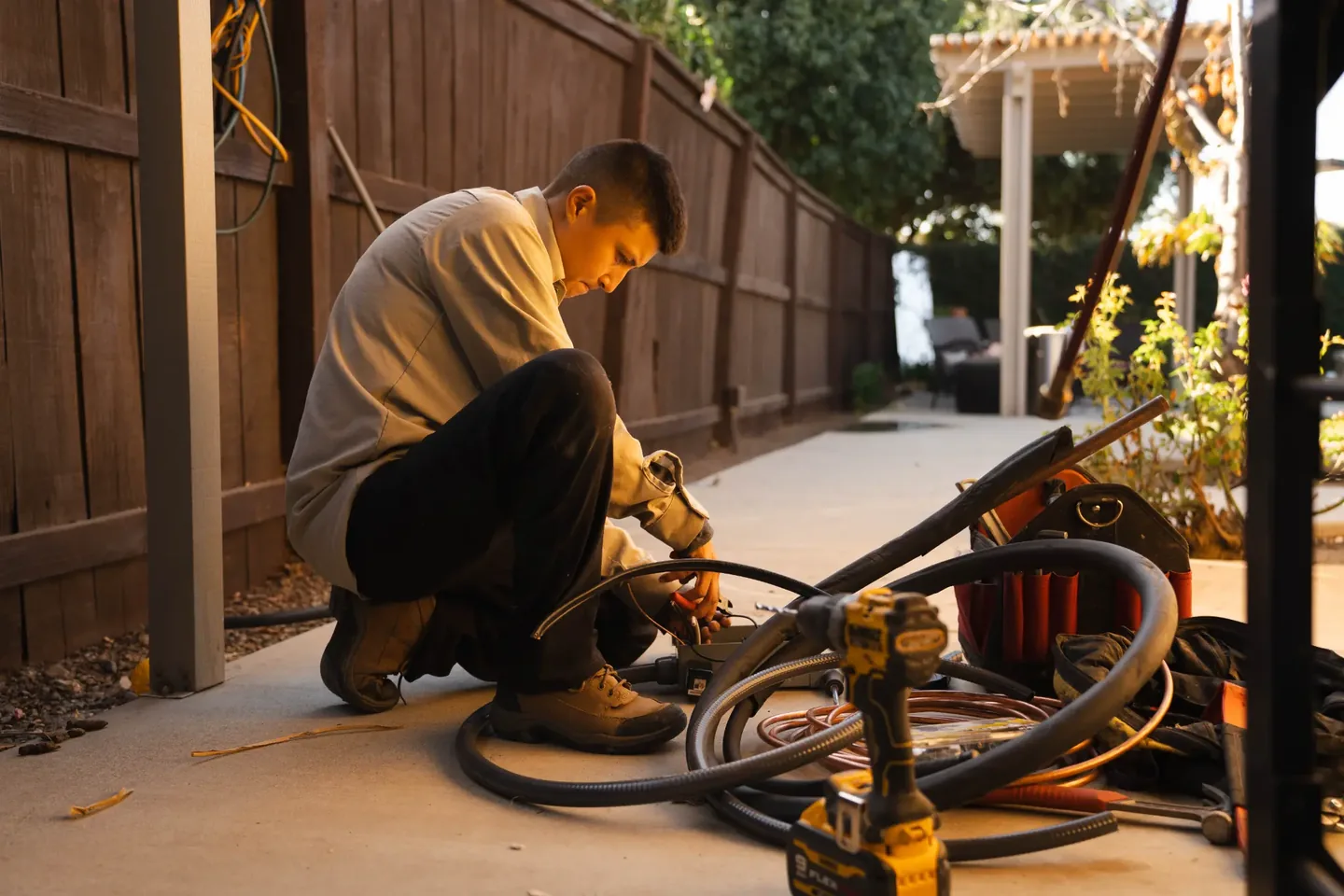 Golden Valley Heating and Air heat pump installation work — photo 13