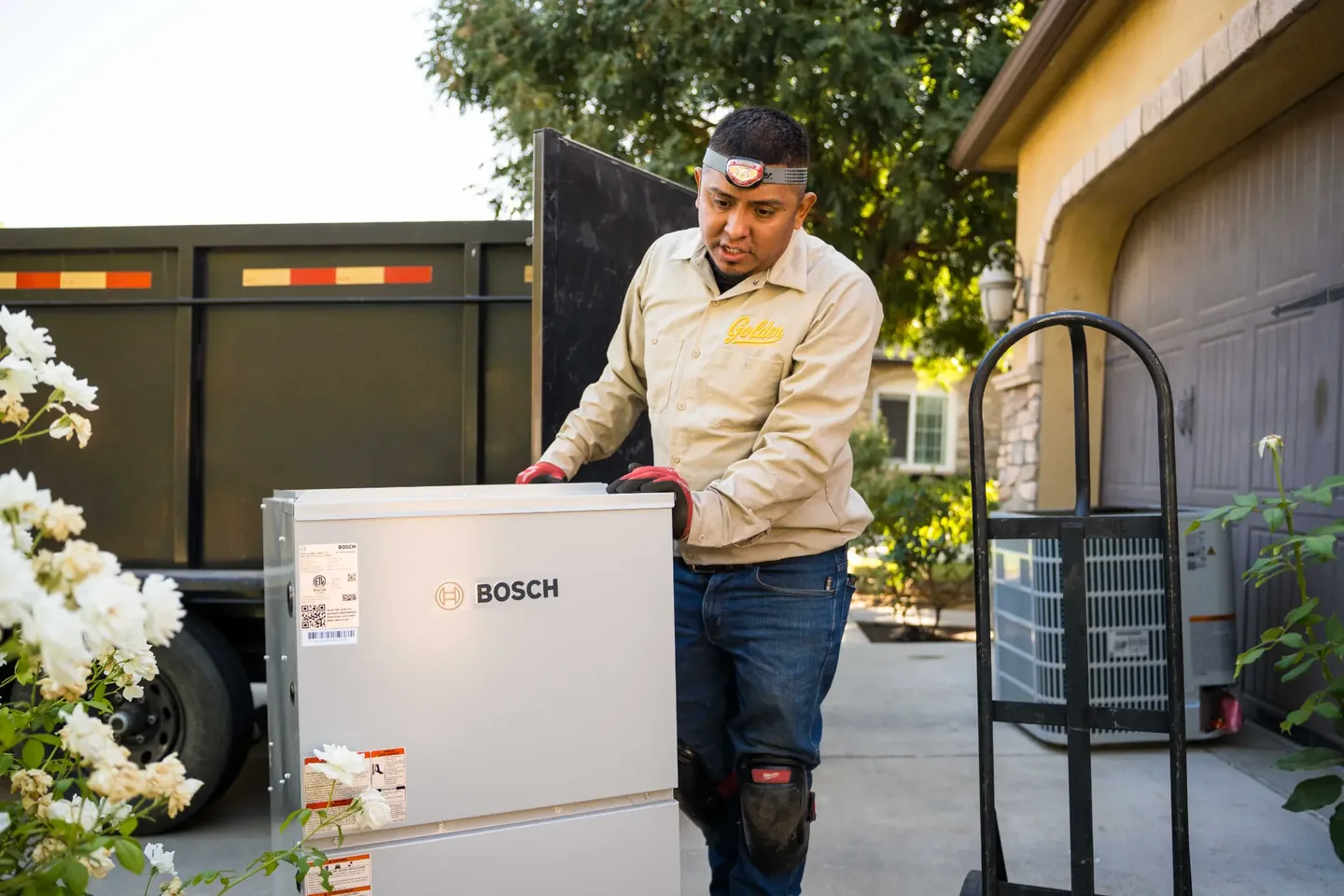 Golden Valley Heating and Air heat pump installation work — photo 19