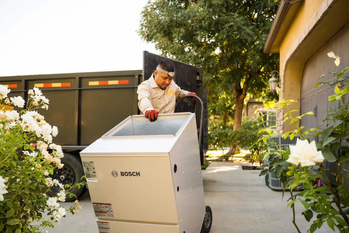 Golden Valley Heating and Air heat pump installation work — photo 21