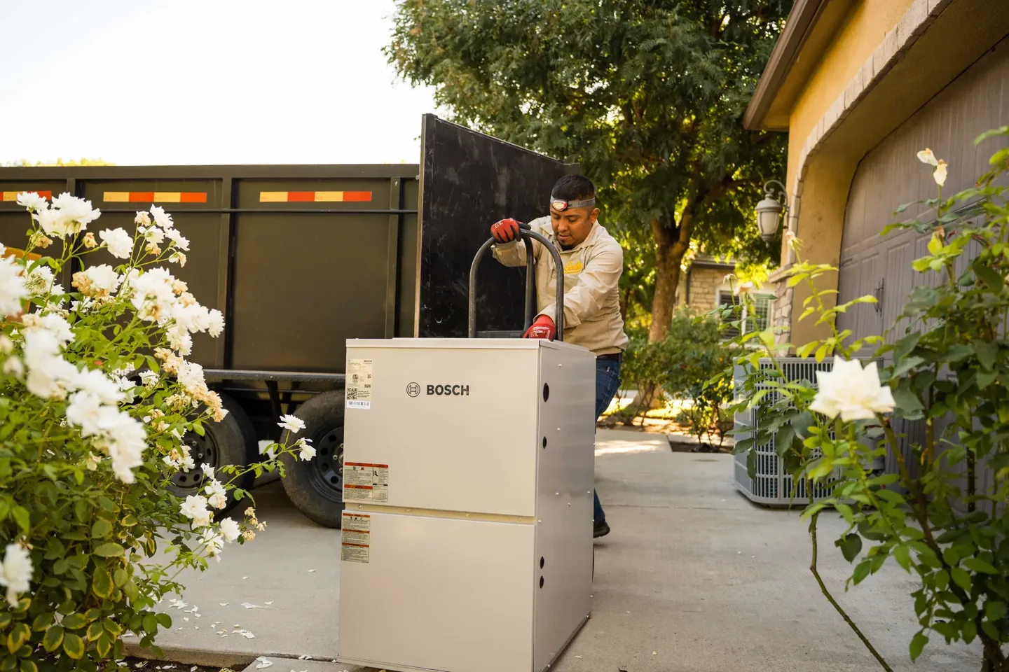 Golden Valley Heating and Air heat pump installation work — photo 23