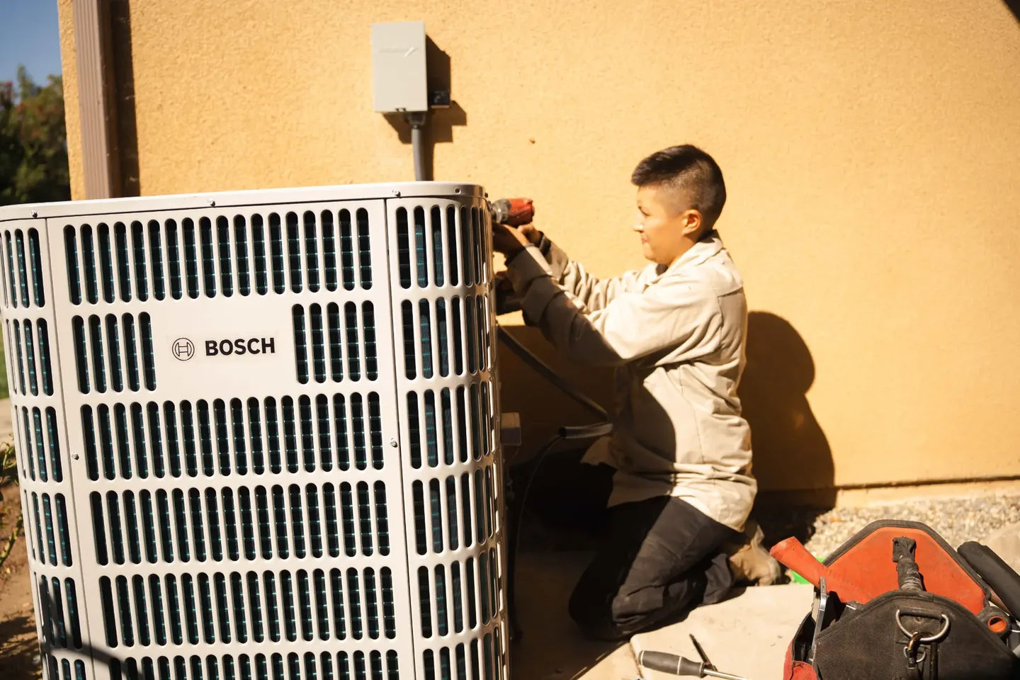 Golden Valley Heating and Air heat pump installation work — photo 36