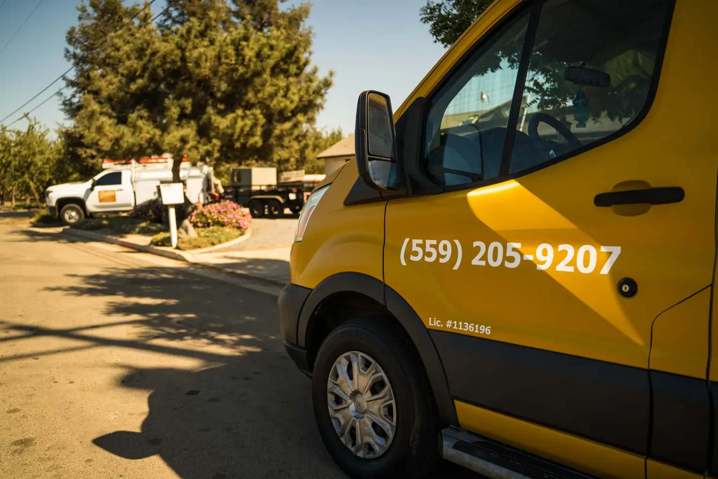 Golden Valley Heating and Air team and service vehicle at an HVAC job — photo 10